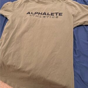 Alphalete Olive Green Athletic Tee
